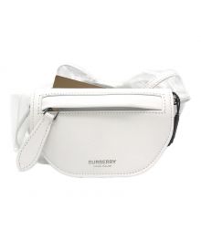 BURBERRY（バーバリー）の古着「Olympia Micro Shoulder Bag in White」｜ホワイト