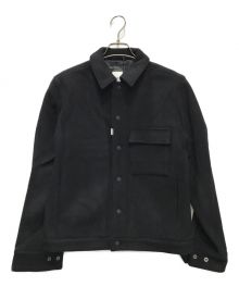 THE CRIMIE（ザ クライミー）の古着「WOOL MELTON JACKET」｜ブラック