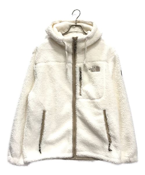 THE NORTH FACE（ザ ノース フェイス）THE NORTH FACE (ザ ノース フェイス) PLAY GREEN FLEECE HOODIE ホワイト サイズ:100（L） 未使用品の古着・服飾アイテム