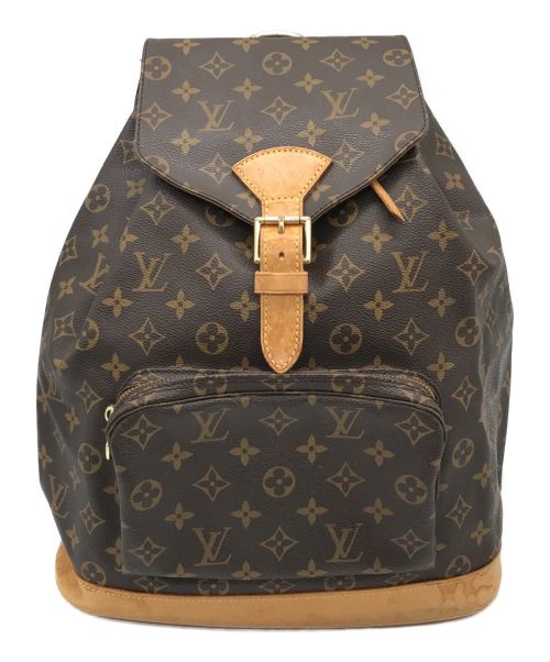 LOUIS VUITTON（ルイ ヴィトン）LOUIS VUITTON (ルイ ヴィトン) モンスリGM ブラウン サイズ:下記参照の古着・服飾アイテム