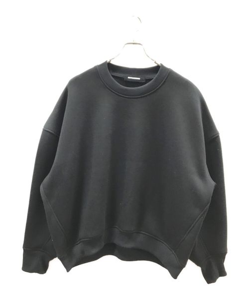 MELITTA BAUMEISTER（メリッタ バウマイスター）MELITTA BAUMEISTER (メリッタ バウマイスター) CREWNECK SWEATER ブラック サイズ:Mの古着・服飾アイテム