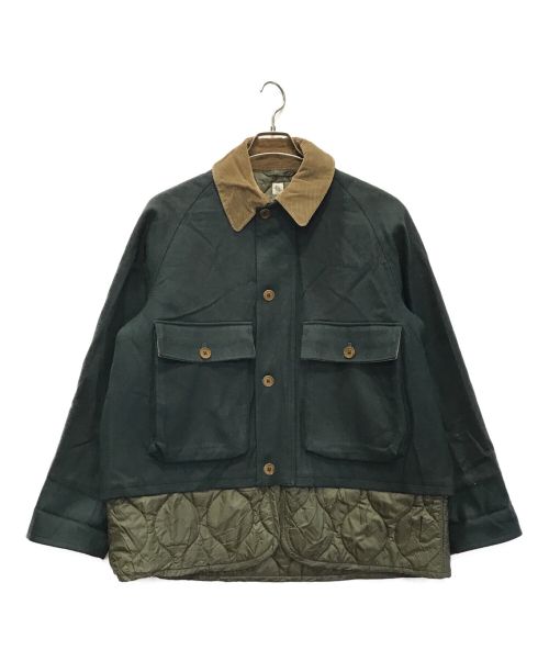 KAPTAIN SUNSHINE（キャプテンサンシャイン）KAPTAIN SUNSHINE (キャプテンサンシャイン) Layered Fisherman Jacket グリーン サイズ:38の古着・服飾アイテム