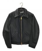 Schottショット）の古着「LEATHER SPORT JACKET」｜ブラック