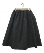 Demi-Luxe Beamsデミルクス ビームス）の古着「フクレジャカード スカート」｜ブラック