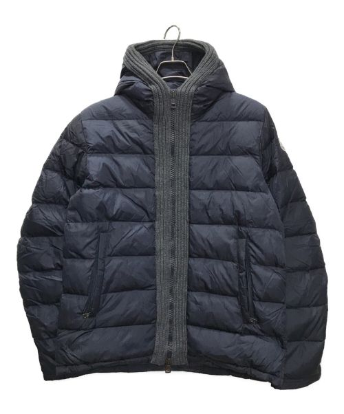 MONCLER（モンクレール）MONCLER (モンクレール) カヌート ダウンジャケット ネイビー サイズ:4の古着・服飾アイテム