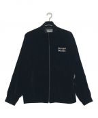 WACKO MARIAワコマリア）の古着「VELVET TRACK JACKET」｜ブラック