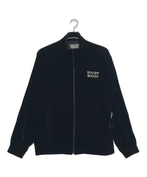 WACKO MARIA（ワコマリア）WACKO MARIA (ワコマリア) VELVET TRACK JACKET ブラック サイズ:Mの古着・服飾アイテム