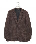 PAUL SMITHポールスミス）の古着「フェザーライニング2Bジャケット」｜ブラウン