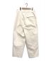 CAMIEL FORTGENS (カミエルフォートヘンス) pleated suitpants アイボリー サイズ:S：19800円