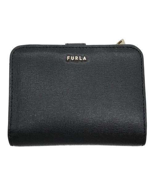 FURLA（フルラ）FURLA (フルラ) スモール バビロン ジップアラウンドウォレット ブラック サイズ:下記参照の古着・服飾アイテム