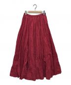 MARIHAマリハ）の古着「草原の虹のスカート」｜レッド