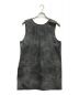 AMERI (アメリ) CRUSHED LEATHER SLEEVELESS TOP グレー サイズ:F：9800円