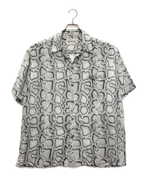 WACKO MARIA（ワコマリア）WACKO MARIA (ワコマリア) HAWAIIAN SHIRT S/S グレー サイズ:Lの古着・服飾アイテム