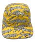 SUPREME (シュプリーム) signature script logo camp cap イエロー サイズ:下記参照：5800円