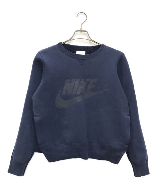 NIKE（ナイキ）NIKE (ナイキ) sacai (サカイ) ケーブルバックテックフリース ネイビー サイズ:Mの古着・服飾アイテム