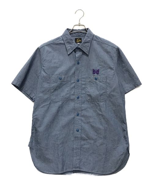 Needles（ニードルズ）Needles (ニードルス) S/S Work Shirt インディゴ サイズ:Mの古着・服飾アイテム