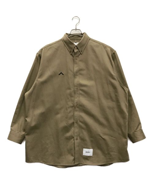 WTAPS（ダブルタップス）WTAPS (ダブルタップス) LS/COTTON.TWILL ベージュ サイズ:3の古着・服飾アイテム