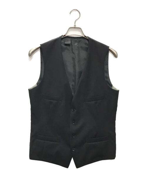 N.HOOLYWOOD（エヌ ハリウッド）N.HOOLYWOOD (エヌ ハリウッド) FALL VEST ブラック サイズ:38の古着・服飾アイテム