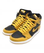 NIKEナイキ）の古着「AIR JORDAN 1 RETRO HIGH OG」｜イエロー×ブラック