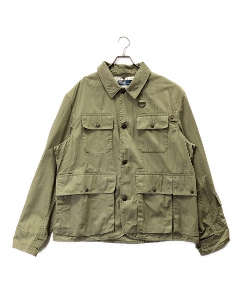 POLO RALPH LAUREN（ポロ・ラルフローレン）POLO RALPH LAUREN (ポロ・ラルフローレン) PAXTON FIELD JACKET オリーブ サイズ:XLの古着・服飾アイテム