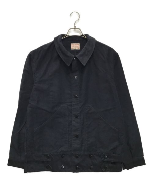 BONCOURA（ボンクラ）BONCOURA (ボンクラ) French Work Jacket. “Arch LIMITED” ブラック サイズ:40の古着・服飾アイテム