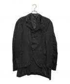 BLACK COMME des GARCONSブラック コムデギャルソン）の古着「テーラードジャケット」｜ブラック