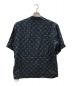 KITH (キス) Silk Geometric Stitch Gi Shirt ネイビー サイズ:XL：19800円