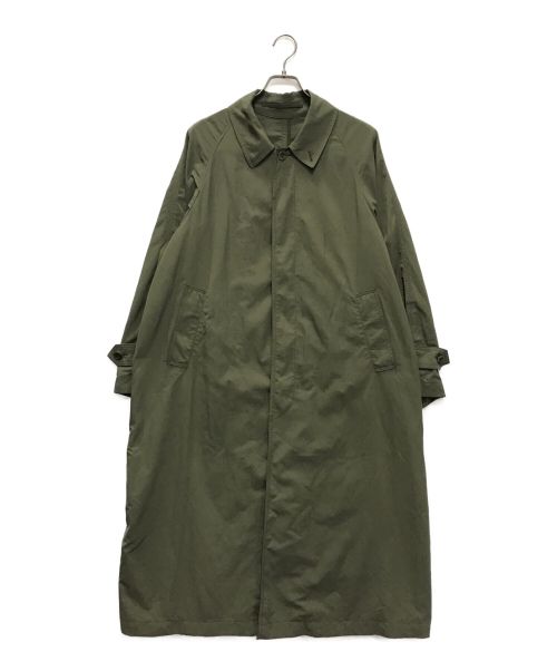 STEVEN ALAN（スティーブンアラン）STEVEN ALAN (スティーブンアラン) NYLON BAL COLLAR COAT グリーン サイズ:Sの古着・服飾アイテム