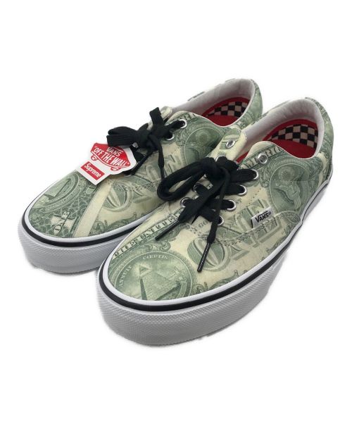 VANS（バンズ）VANS (ヴァンズ) SUPREME (シュプリーム) Dollar Era グリーン サイズ:26cm 未使用品の古着・服飾アイテム