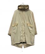 Children of the Discordanceチルドレン オブ ザ ディスコーダンス）の古着「RE:M-65 HAND PATCHWORK M-51 COAT」｜ベージュ