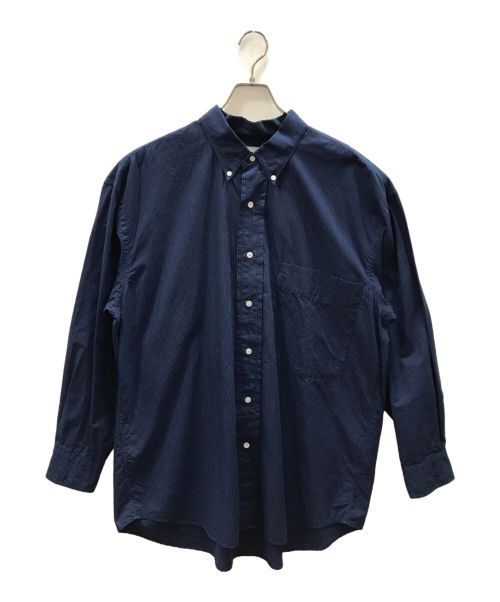 nuterm（ニュータム）NUTERM (ニュータム) The Earl B.D. Shirt ネイビー サイズ:Mの古着・服飾アイテム