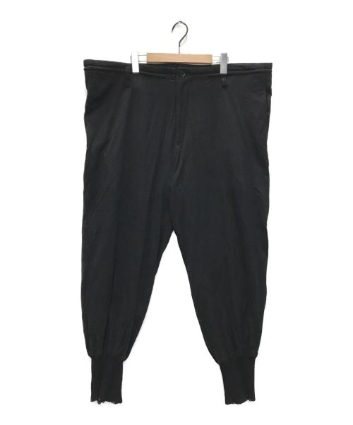 Yohji Yamamoto pour homme（ヨウジヤマモト プールオム）Yohji Yamamoto pour homme (ヨウジヤマモト プールオム) DROP CROTCH TAPERED TROUSERS ブラック サイズ:3の古着・服飾アイテム