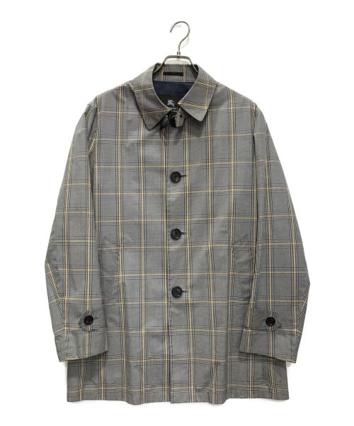 BURBERRY BLACK LABEL（バーバリーブラックレーベル）BURBERRY BLACK LABEL (バーバリーブラックレーベル) ステンカラーコート グレー サイズ:Lの古着・服飾アイテム