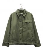 BUZZ RICKSON'Sバズリクソンズ）の古着「US NAVY DECK A-2 JACKET」｜グリーン