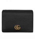 GUCCIグッチ）の古着「GGマーモントミニウォレット」｜ブラック