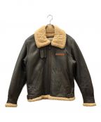 AVIREXアヴィレックス）の古着「SHEEP BOMBER JACKET」｜ブラウン