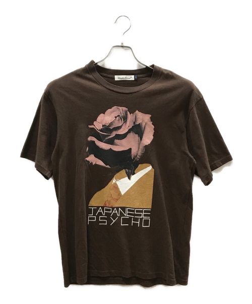 UNDERCOVER（アンダーカバー）UNDERCOVER (アンダーカバー) Japanese psychoTシャツ ブラウン サイズ:3の古着・服飾アイテム