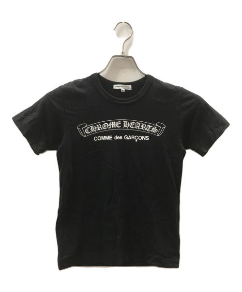 COMME des GARCONS（コムデギャルソン）COMME des GARCONS (コムデギャルソン) CHROME HEARTS (クロムハーツ) Tシャツ ブラック サイズ:Sの古着・服飾アイテム