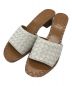 BOTTEGA VENETA（ボッテガベネタ）の古着「Nappa Intrecciato sandal」｜ホワイト