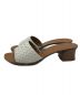 BOTTEGA VENETA (ボッテガベネタ) Nappa Intrecciato sandal ホワイト サイズ:25.5：16000円