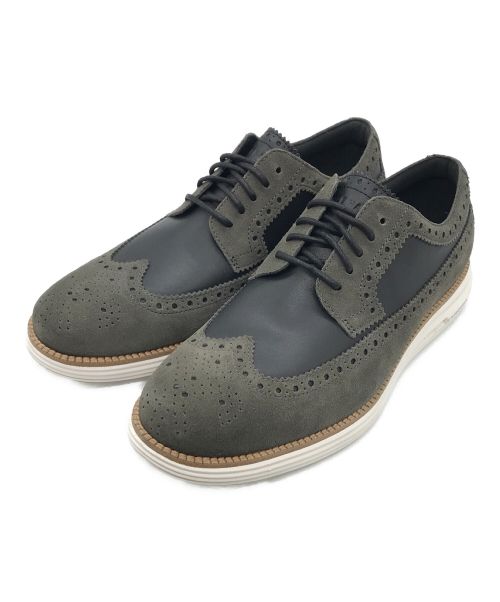 COLE HAAN（コールハーン）COLE HAAN (コールハーン) オリジナルグランドリマスタードロングウィングオックスフォード グレー サイズ:10M 未使用品の古着・服飾アイテム