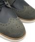 中古・古着 COLE HAAN (コールハーン) オリジナルグランドリマスタードロングウィングオックスフォード グレー サイズ:10M 未使用品：12800円