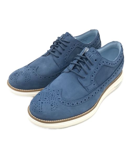 COLE HAAN（コールハーン）COLE HAAN (コールハーン) オリジナルグランドリマスタードロングウィング ネイビー サイズ:8 1/2Mの古着・服飾アイテム