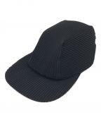 HOMME PLISSE ISSEY MIYAKEオムプリッセ イッセイ ミヤケ）の古着「PLEATS CAP」｜ブラック