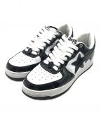 A BATHING APEアベイシングエイプ）の古着「BAPE STA LOW」｜ホワイト×ブラック