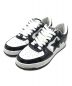 A BATHING APE（アベイシングエイプ）の古着「BAPE STA LOW」｜ホワイト×ブラック