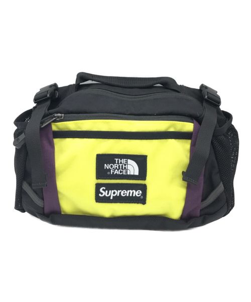 SUPREME（シュプリーム）Supreme (シュプリーム) THE NORTH FACE (ザ ノース フェイス) 18AW Expedition Waist Bag パープル×イエロー サイズ:下記参照の古着・服飾アイテム