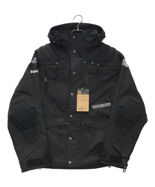 THE NORTH FACE（ザ ノース フェイス）THE NORTH FACE (ザ ノース フェイス) SUPREME (シュプリーム) Steep Tech Padded Apogee Jacket ブラック サイズ:S 未使用品の古着・服飾アイテム