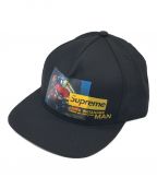 SUPREME×JUNYA WATANABE MANシュプリーム×ジュンヤワタナベマン）の古着「NATURE 5-PANEL HAT」｜ブラック