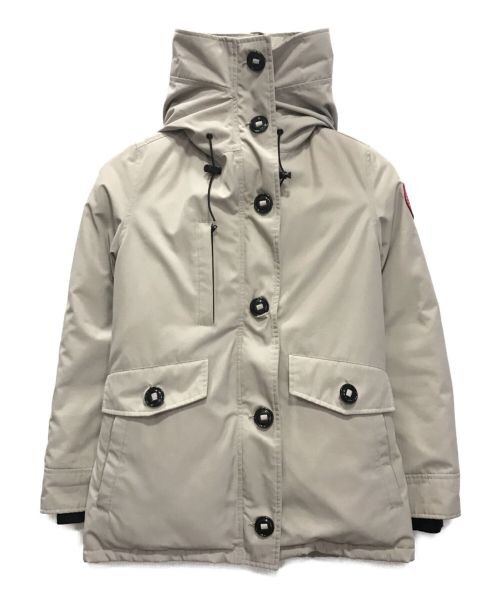 CANADA GOOSE（カナダグース）CANADA GOOSE (カナダグース) CHARLOTTE PARKA ベージュ サイズ:Sの古着・服飾アイテム